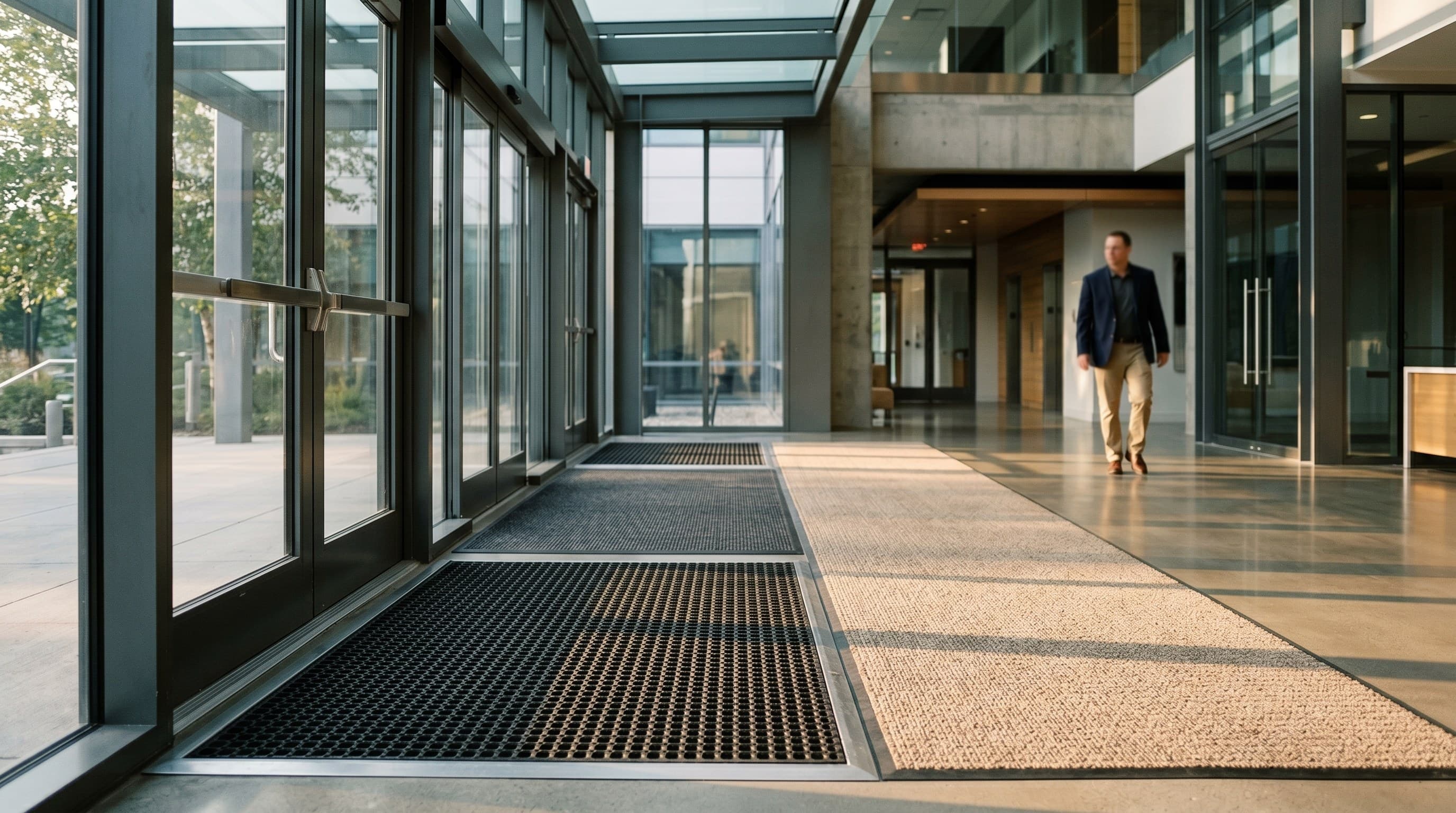 Commercial Floor Matting Systems for NJ Buildings: The 80/20 Rule of Dirt Control Most Facility Managers Skip
